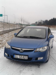 Honda Civic VIII 1.3 Hybrid 1.3 IMA CVT bezwypadkowa Bałuty - zdjęcie 10