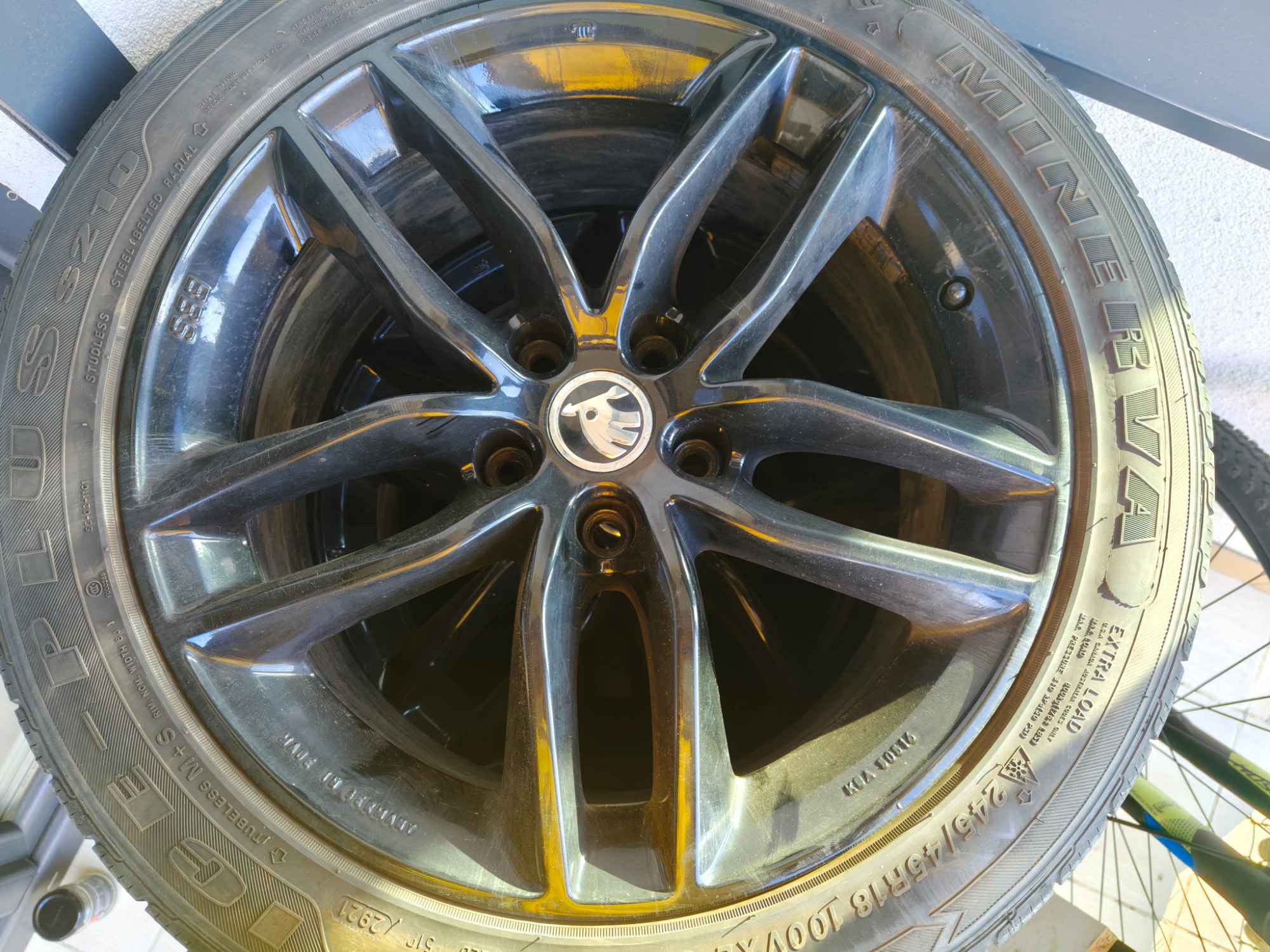 Sprzedam piękne aluminiowe felgi BBS 18 cali z. Oponami zimowymi Fałkowo - zdjęcie 1