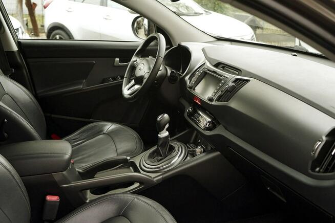 Kia Sportage 2,0CRDI NAVI, alu R18, skóra, 2010r. Płock - zdjęcie 12