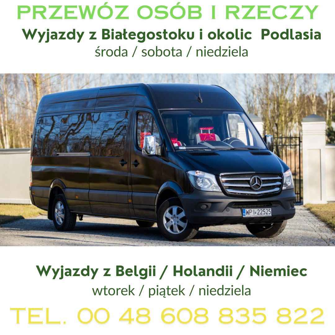 Bus z Białegostoku do Belgii, Holandii i Niemiec Białystok - zdjęcie 1