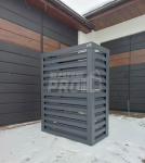 Osłona pompy ciepła 90x40x140 cm antracyt GP321 Tczew - zdjęcie 7