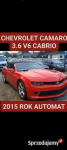 Chevrolet Camaro 3.6 V6 CABRIO zarejestrowany opłacony