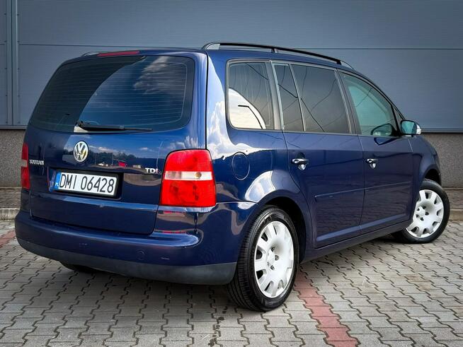 Volkswagen Touran 1.9 TDI 101KM I właściciel Climatronic Tempomat Wrocław - zdjęcie 6