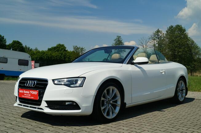 Audi A5 CABRIO 2,0 TFSI 224 KM   AUTOMAT QUATTRO SKÓRA KSENON Goczałkowice-Zdrój - zdjęcie 3