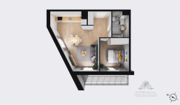 Mieszkanie 2pok, 45,64m2 z balkonem nowe /Wrocław Szczepin Wrocław - zdjęcie 10