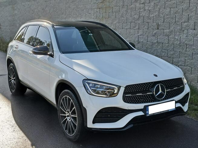 Mercedes GLC 300 4MATIC AMG Line Panorama Kamera 360 Night Łódź - zdjęcie 1