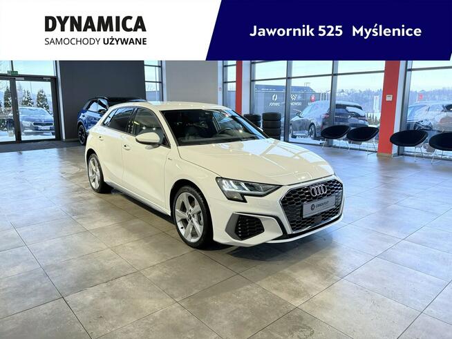 Audi A3 VAT 23% S-line 35TFSI 150KM S-tronic 2023/2024 r., salon PL Myślenice - zdjęcie 1