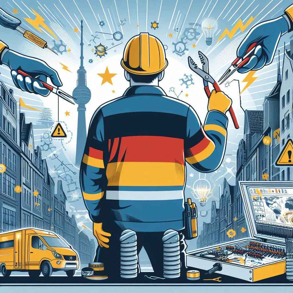 Prowadzący robót elektrycznych z językiem niemieckim - Hamburg Katowice - zdjęcie 1