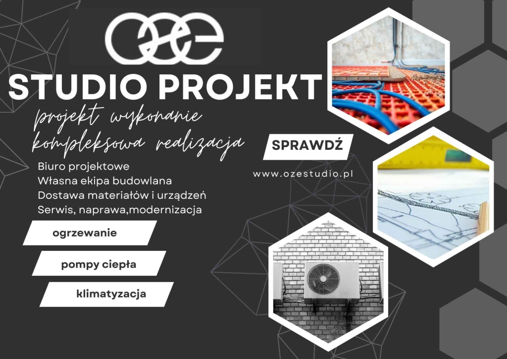 INSTALACJE SANITARNE GRZEWCZE KLIMATYZACJA SERWIS OZE STUDIO PROJEKT Białystok - zdjęcie 1