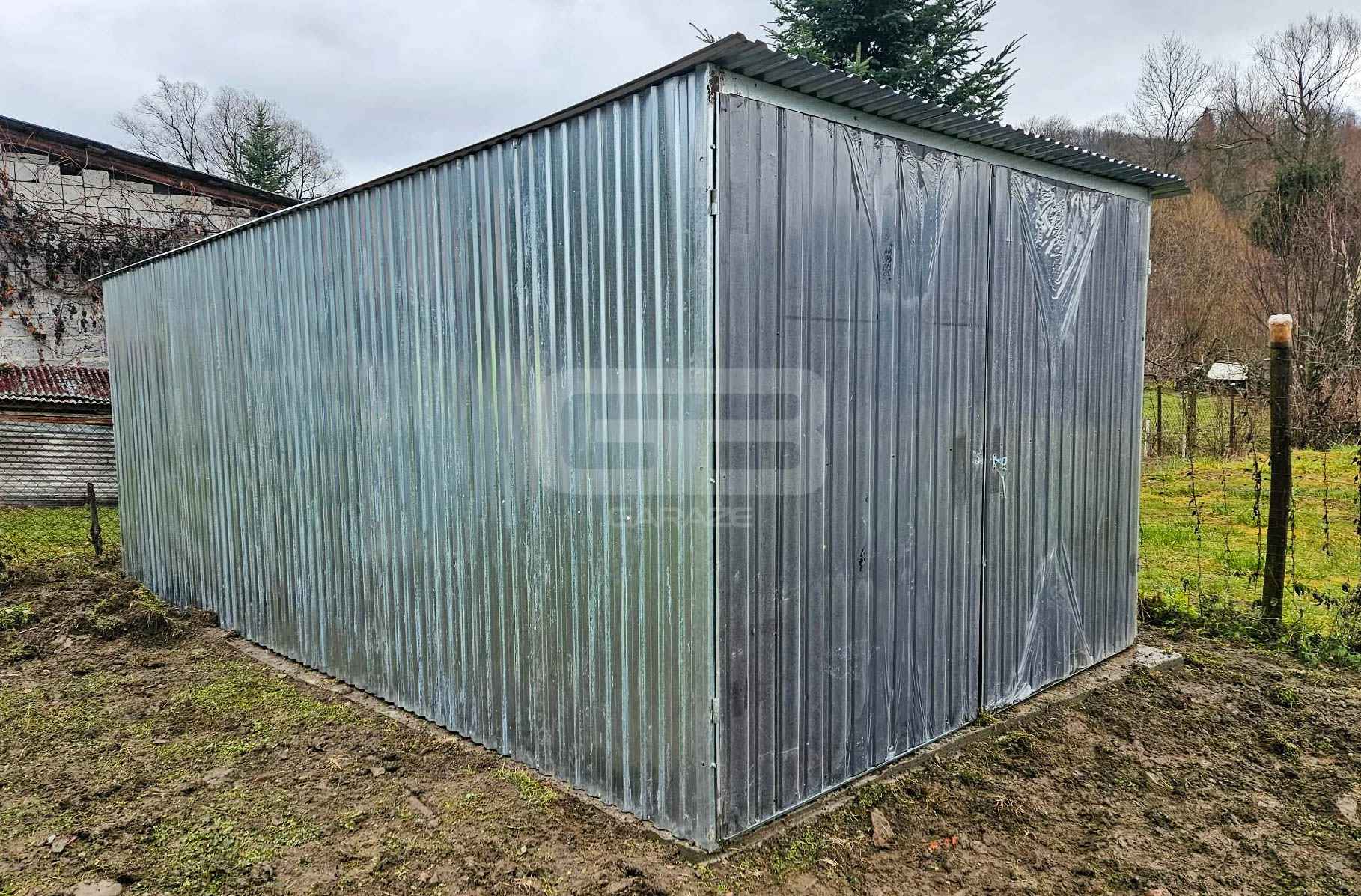 Blaszak 3×5 m II gat. garaż na budowę konstrukcja wolnostojąca GB102 Opole - zdjęcie 5