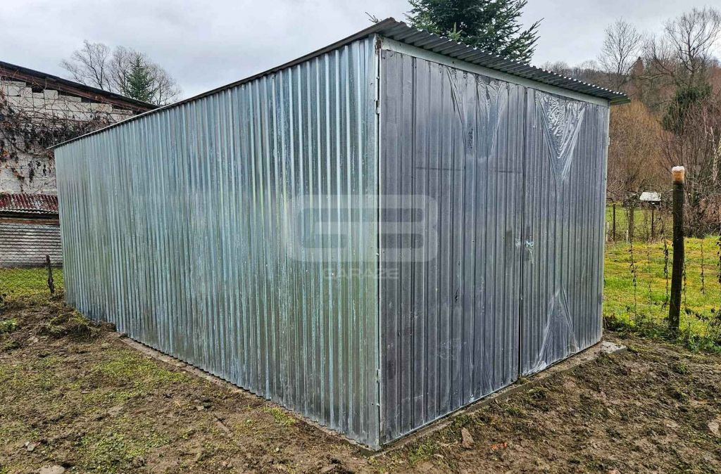 Blaszak 3×5 m II gat. garaż na budowę konstrukcja wolnostojąca GB102 Opole - zdjęcie 5