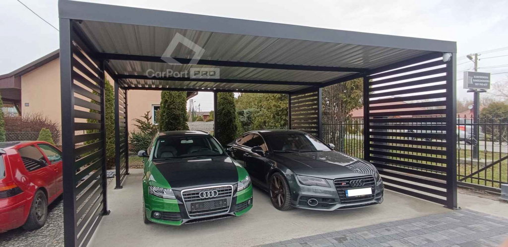 CarPort PREMIUM - wiata samochodowa 5x5 dodatkowa zabudowa CP112 Olsztyn - zdjęcie 2