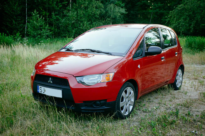 Mitsubishi Colt 1.1 benzyna 2009 Garażowany OC Przegląd Jaworzno - zdjęcie 1