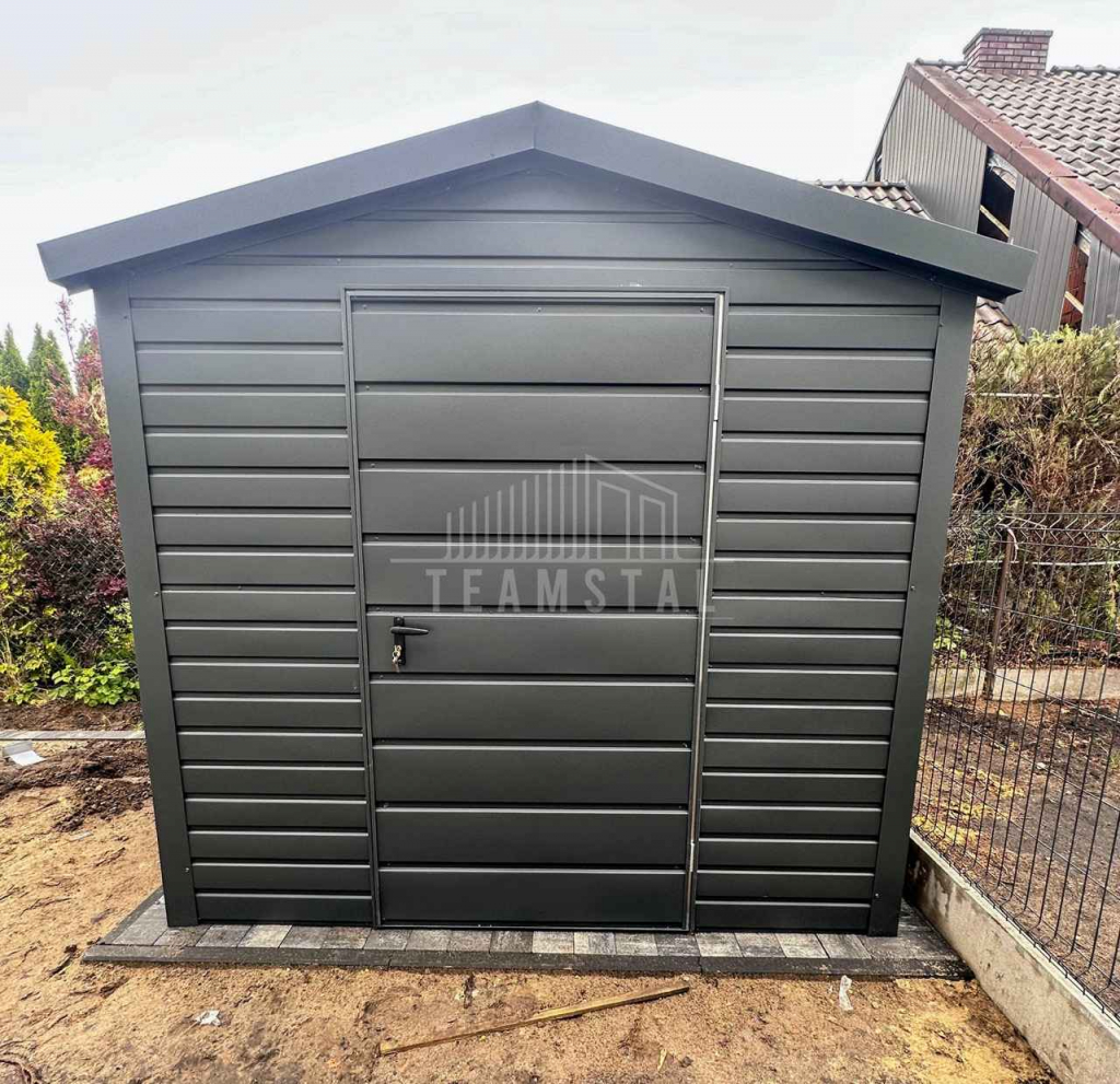 Schowek domek ogrodowy 2x2m - drzwi dach dwuspadowy TS1161 Ełk - zdjęcie 3