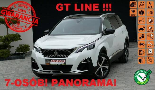 Peugeot 5008 GT Line! Panorama! Full Led! Kamera 360! Gwarancja! Grójec - zdjęcie 1