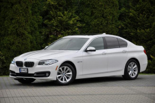BMW 528 Skóra Fotele El. Navi Kam Szyberdach Piękna Biała Limuzyna Ostrów Mazowiecka - zdjęcie 4