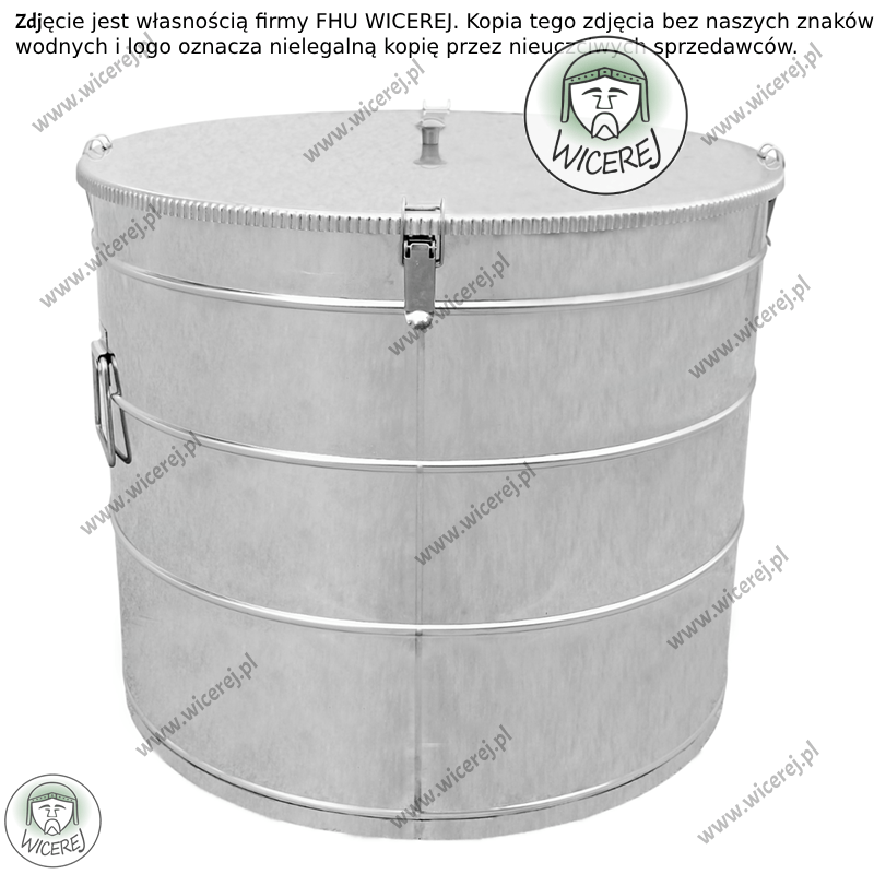 PREMIUM Odstojnik do miodu 150L z ZATRZASKAMI nierdzewny kwasoodporny Jaśliska - zdjęcie 10