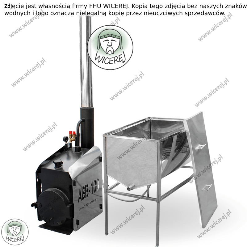 Wzmocniona 0,8mm Topiarka Parowa do Wosku (39/45 ramek) z Generatorem Jaśliska - zdjęcie 1