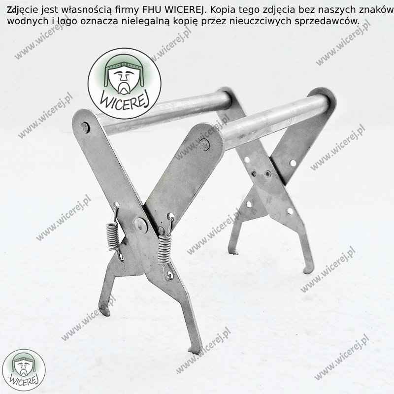 Chwytak do ramek cały nierdzewny składany, Chwytacz do ramki, Szczypce Jaśliska - zdjęcie 2