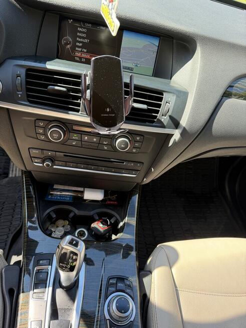 BMW X3 f25 2.0d xdrive 8hp skóra navi hak oryg. Lakier Kraków - zdjęcie 11