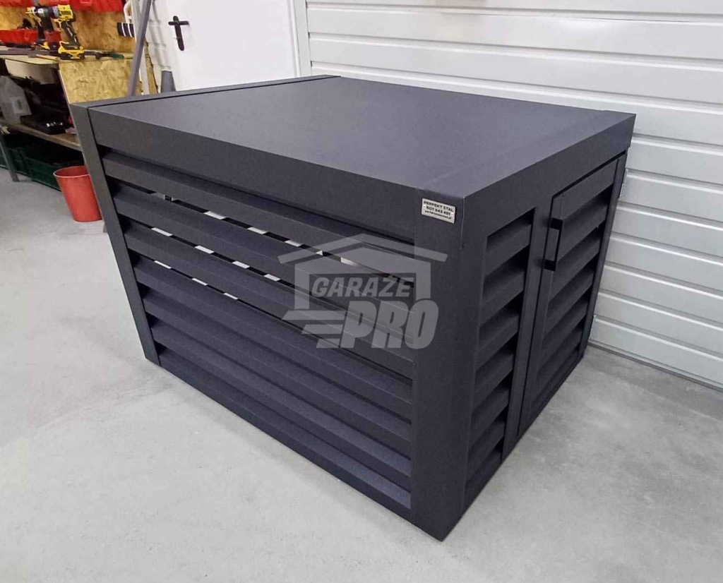 Osłona klimatyzatora – pompy ciepła 90x50x70 cm  drzwiczki GP702 Giżycko - zdjęcie 4