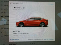 Tesla Model 3 2018, Long Range Battery, porysowany lakier Warszawa - zdjęcie 8