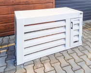 Osłona Klimatyzatora 90x40x60cm Biała Zabudowa Klimatyzacji ID850 Katowice - zdjęcie 2
