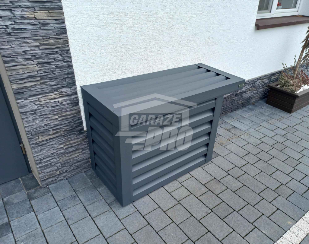 Osłona klimatyzatora - 80x40x70 cm antracyt - niepełna zabudowa GP297 Gdynia - zdjęcie 2