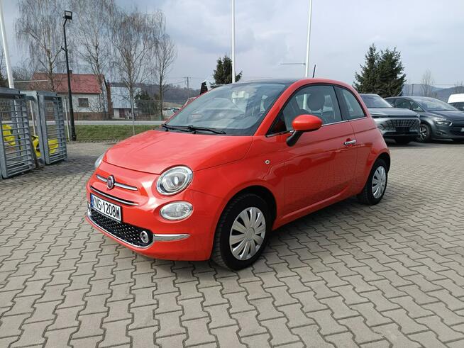 Fiat 500 Lounge  1.2 69KM, serwisowany, panorama, VAT23% Nowy Sącz - zdjęcie 1