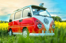 1995 Subaru libero / sambar - ogórek hippis VW T1 - LPG