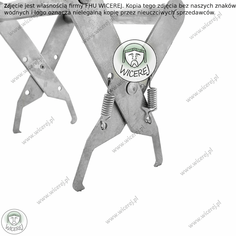 Chwytak do ramek cały nierdzewny składany, Chwytacz do ramki, Szczypce Jaśliska - zdjęcie 6