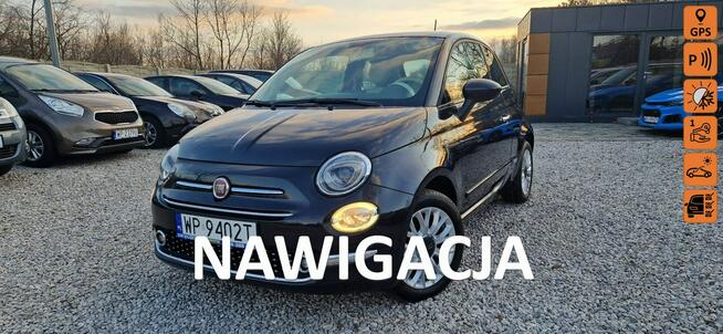 Fiat 500 Jeden Właściciel Nawigacja Panorama Full Płock - zdjęcie 1