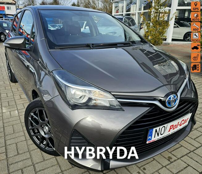 Toyota Yaris automat, hybryda,kamera cofania, grzane fotele ,serwis Olsztyn - zdjęcie 1