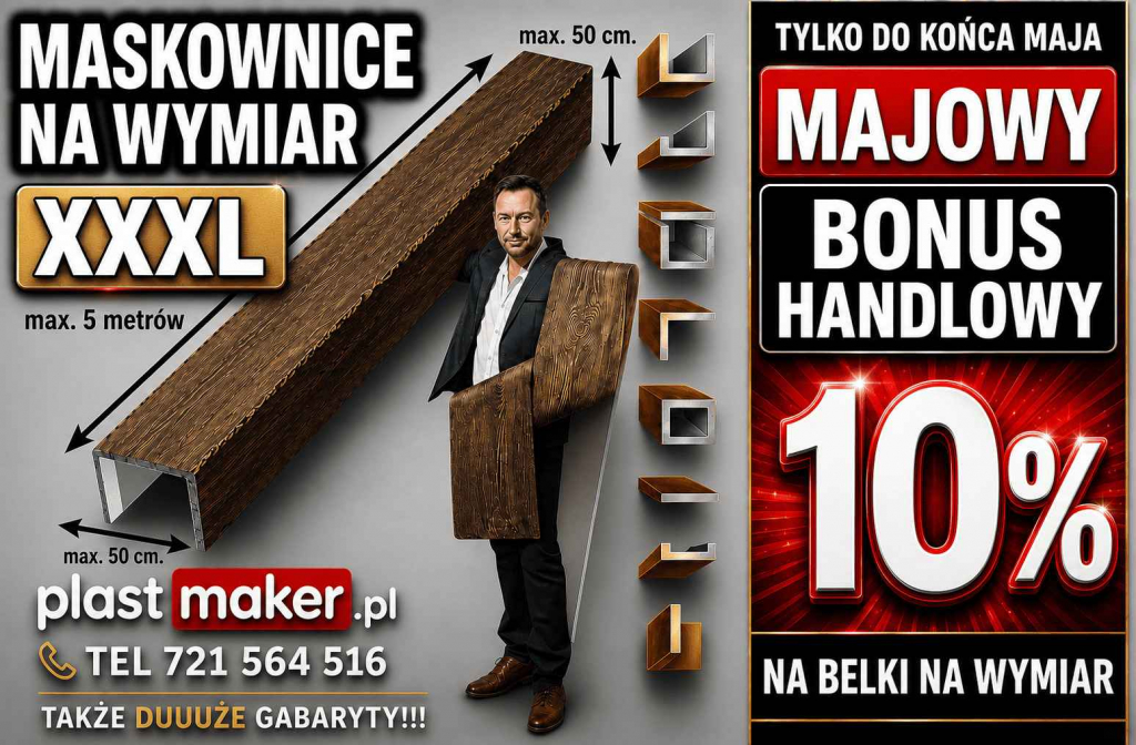 BONUS HANDLOWY 10 procent - tylko w maju na BELKI NA WYMIAR Bemowo - zdjęcie 1