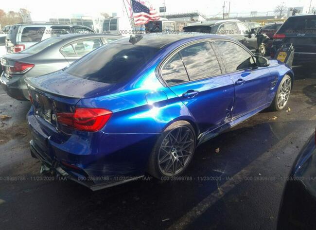 BMW M3 2017, 3.0L, uszkodzony bok Słubice - zdjęcie 4