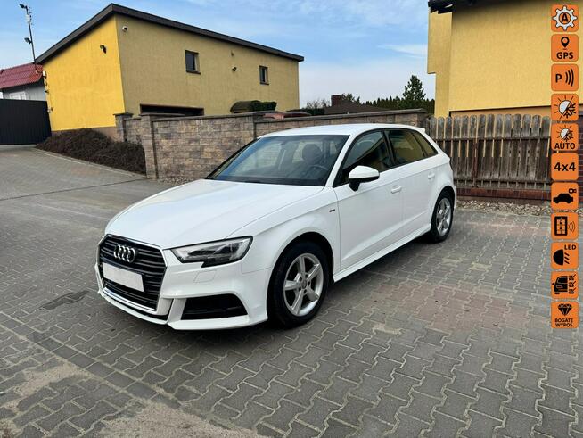 Audi A3 40 TFSi 190 QUATTRO#S-Tronic#Navi#LED Margonin - zdjęcie 1