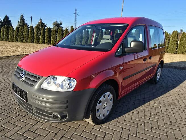 Volkswagen Caddy 1,4benz 5 Osób.klimatyzacja.El.szyby.kredyt.OKAZJA Kutno - zdjęcie 4