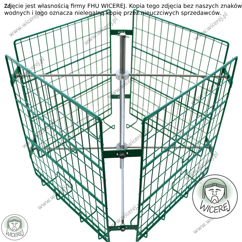 Wirnik 4 ramkowy do miodarki wirówki, Kosz na 4 ramki 4 plastrowy Jaśliska - zdjęcie 10