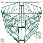 Wirnik 4 ramkowy do miodarki wirówki, Kosz na 4 ramki 4 plastrowy Jaśliska - zdjęcie 10