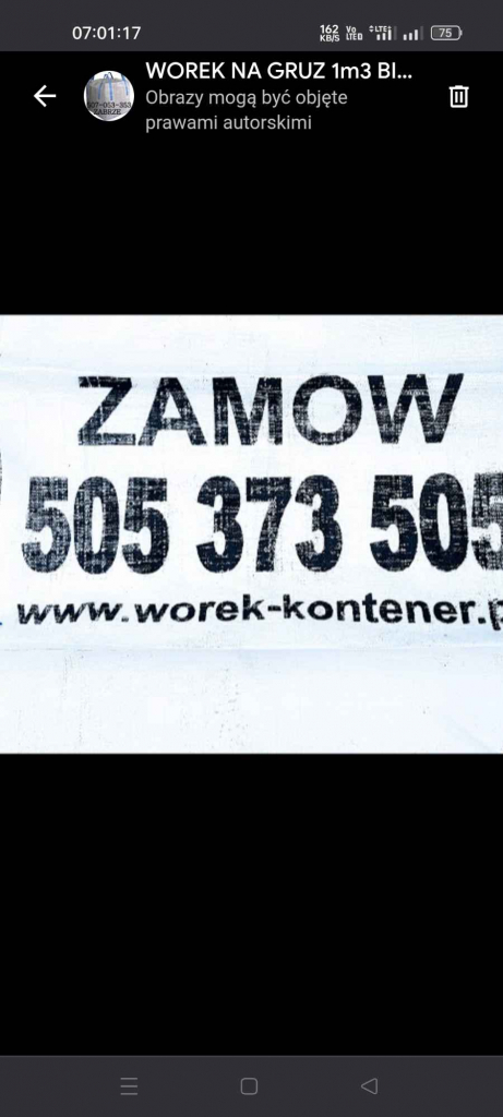 Wywóz gruzu Bytom Worek na Gruz Zabrze Katowice Tychy Chorzów śląskie Katowice - zdjęcie 2