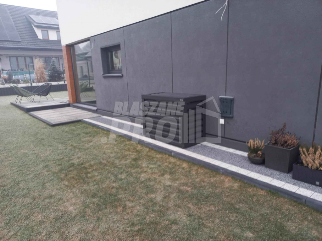 Osłona klimatyzatora - pompy ciepła 90x40x80 cm antracyt GP300 Busko-Zdrój - zdjęcie 6