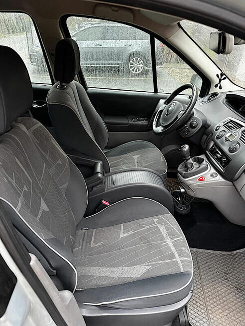 Renault Scenic 1,9 DCI COMFORT AUTHENTIQUE 2003 srebny Dębnica Kaszubska - zdjęcie 6