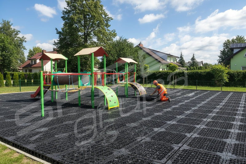 Modułowy drenaż rozsączający SPEED drain 60x60x5 Stare Miasto - zdjęcie 9