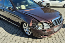 Mercedes S 350 3.5 272KM Biała skóra brązowy metalik Świętoszówka - zdjęcie 7