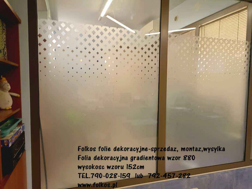 Folia dekoracyjna GRADIENTOWA Mgła -sprzedaż, montaż Białołęka - zdjęcie 7