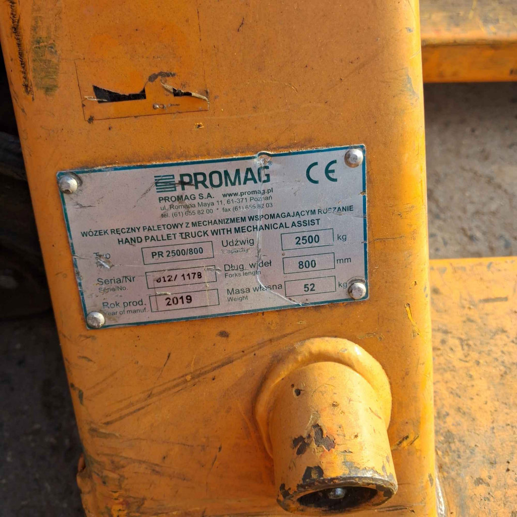 Wózek  paletowy reczny Koźmin Wielkopolski - zdjęcie 3