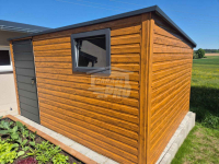 Schowek - Domek Ogrodowy 4x2,5m - drzwi okno  dach  rynna GP612 Elbląg - zdjęcie 3