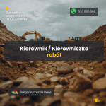 Kierownik / Kierowniczka robót - prace ziemne