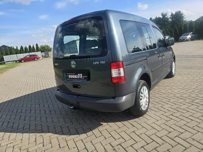 Volkswagen Caddy 1,9tdi 5 Osób.Klimatyzcja.Centralka.Hak.Halogeny Kutno - zdjęcie 10