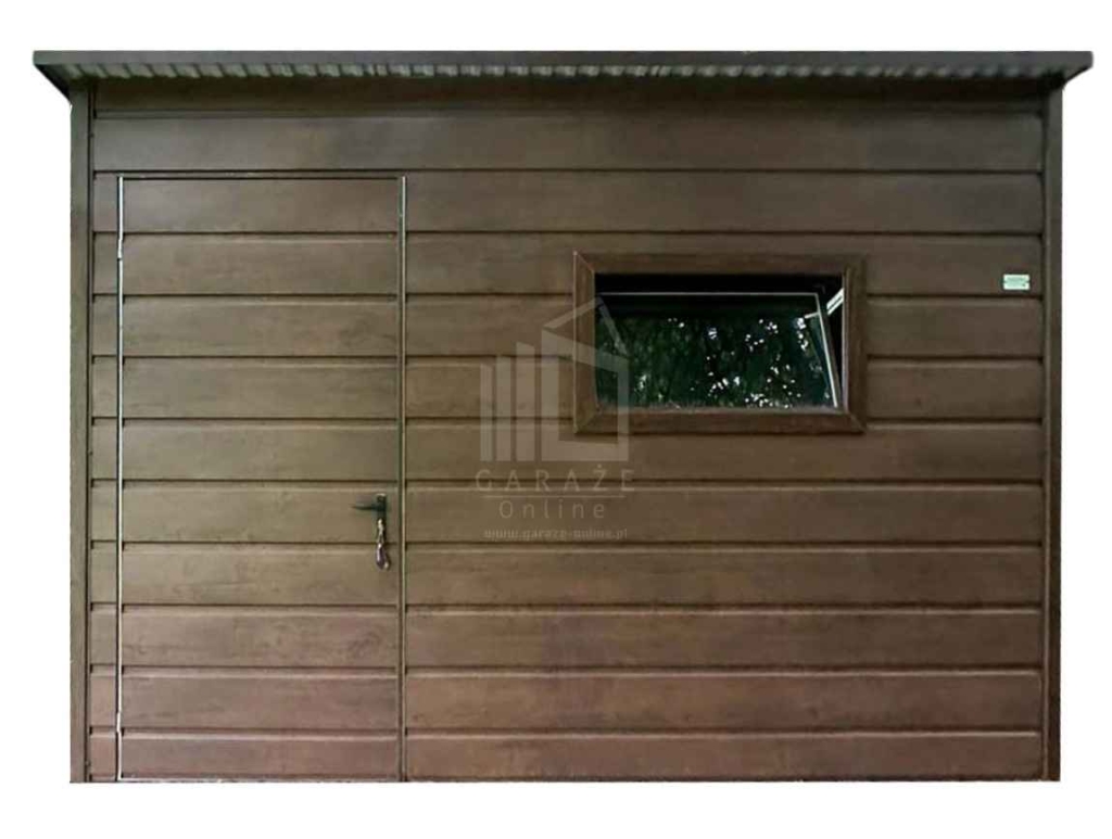 Schowek - Domek ogrodowy 3x3 m - drzwi - okno dach ID1268 Toruń - zdjęcie 1